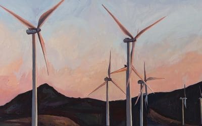 Minerals in Motion: Agenbag’s Artwork Explores Wind Turbine Technology